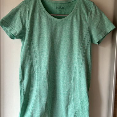 T-shirt de sport turquoise