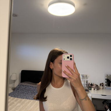 Top corto bianco Zara