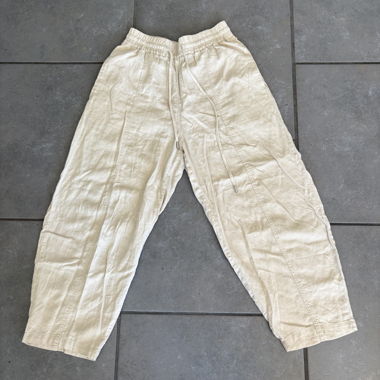 Pantaloni Zara balloon in lino