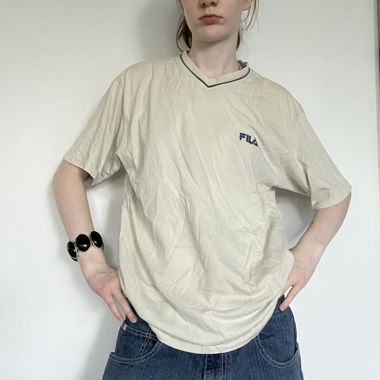baggy vintage fila shirt