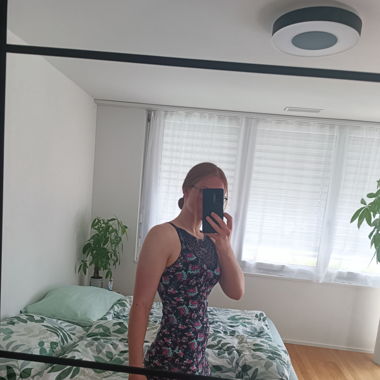 Blumiges Sommerkleid