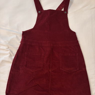 Robe en velours côtelé