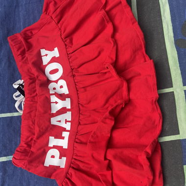 Playboy red shorts
