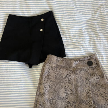 Lot de 2 jupes-culottes Zara