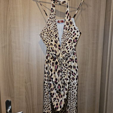 Robe imprimée léopard