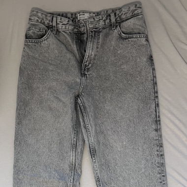 Jeans straight leg high waist