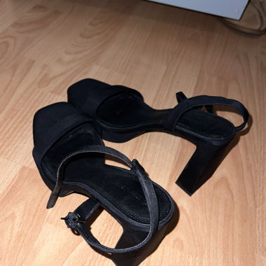 High Heels mit dickem Absatz
