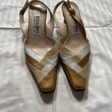 Bicolore Pumps NEBULONI E. – Grösse 39 👠🇮🇹