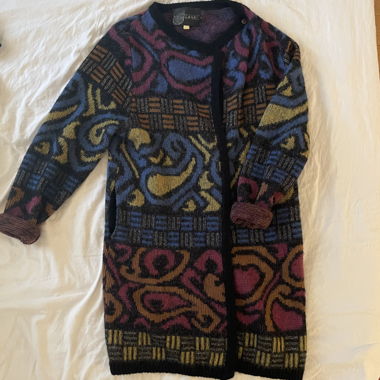 Vintage Cardigan Made in Italy - Wool