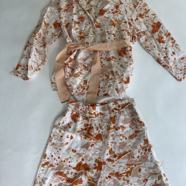 COS Bedruckte Wide-Leg-Hosen