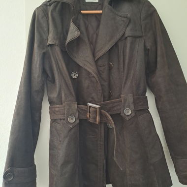 Braune Übergangsjacke
