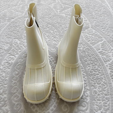 Bottes de pluie blanches Uyirain