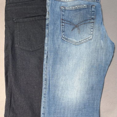 Lot de 2 jeans femme, taille 38, en parfait état!