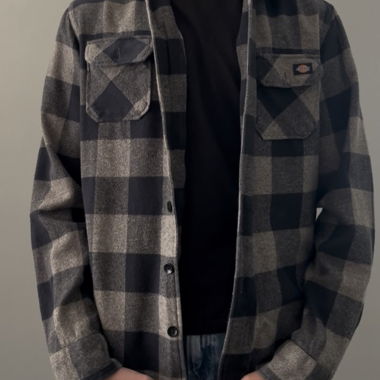 Dickies Kariertes Flanellhemd, Grösse S