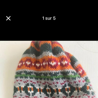 Chapeau,écharpe enfants de dix ans 