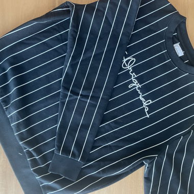 Kani pinstripe sweatshirt