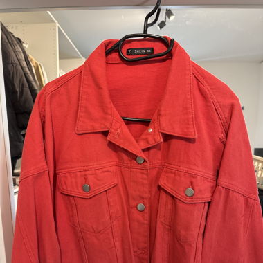 Veste jeans Rouge