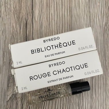 Byredo Rouge Chaotique, Bibliothèque, Velvet Haze