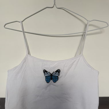 BUTTERFLY CROP TOP