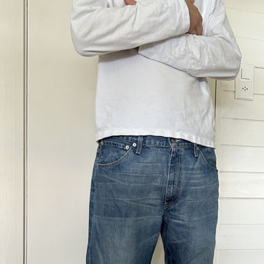 Levis Jeans hellbau