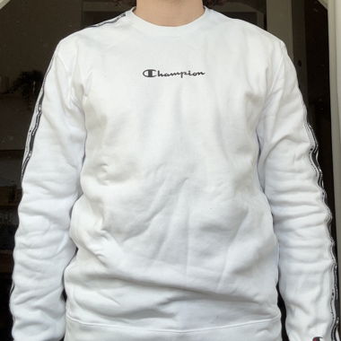 Pull Champion noir & blanc M