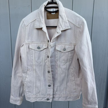 Rosa Jeansjacke von H&M