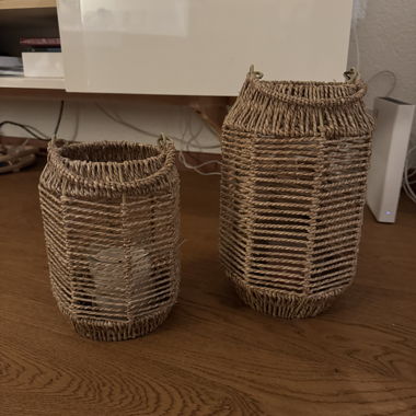 Lanterne in rattan H&M Home