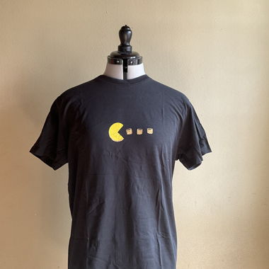 T-shirt Pac-Man nero