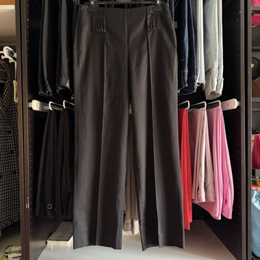 Pantaloni da completo travel neri The Kooples