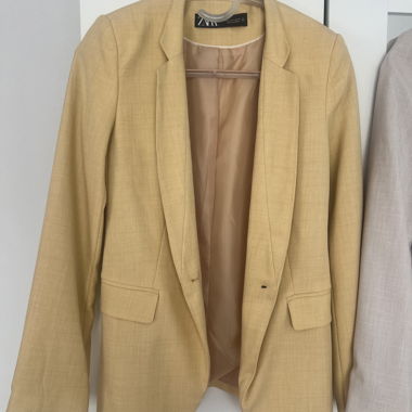 Yellow Blazer from Zara