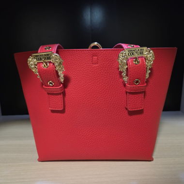 VERSACE JEANS COUTURE – BORSA ROSSA (ORIGINALE)