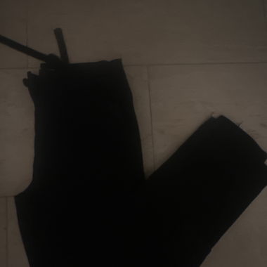 Black cargo pants 