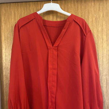 Blouse rouge