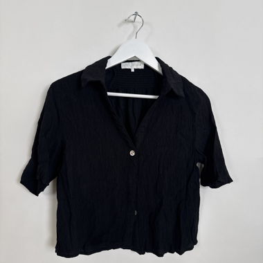 Blouse noire Zara