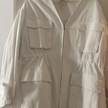 White transitional jacket H&M Trend Collection
