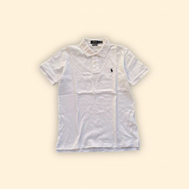 Ralph Lauren White / Black Pony Polo