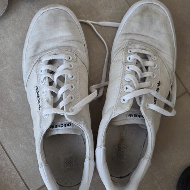 White Adidas Sneakers