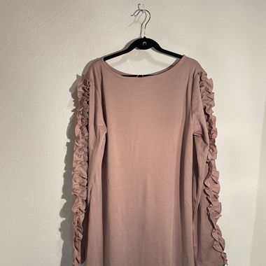 VILA Kleid mit Rüschen, neuwertig mit Etikett 