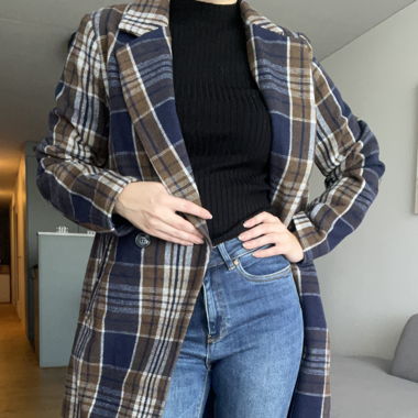 Cappotto a quadri