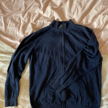 Pullover da golf con zip
