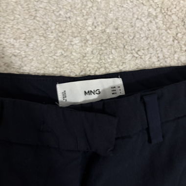 Dark Blue Suit Pants from Mango