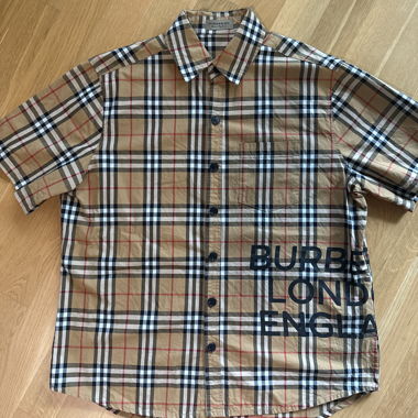 Chemise Burberry à carreaux