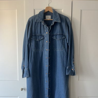 long denim tunika 