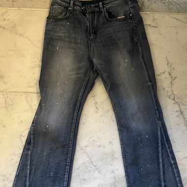 Jeans délavés bleu