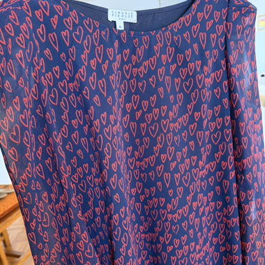 Claude Pierlot Heart Blouse
