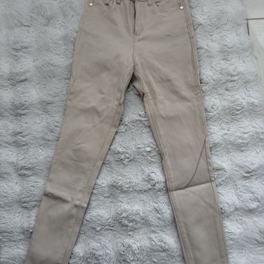 Beige Damenjeans Gr. 34