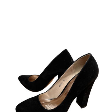 Talons hauts noir en velours
