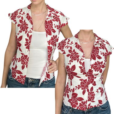 blusa estiva vintage