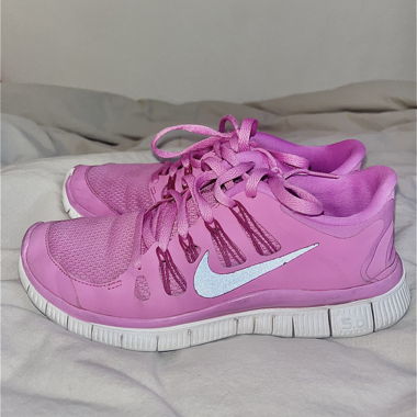 SCARPA DA RUNNING NIKE FREE 5.0 ROSA (37.5)