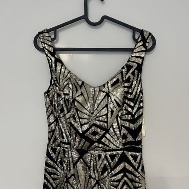 Robe de soirée à sequins